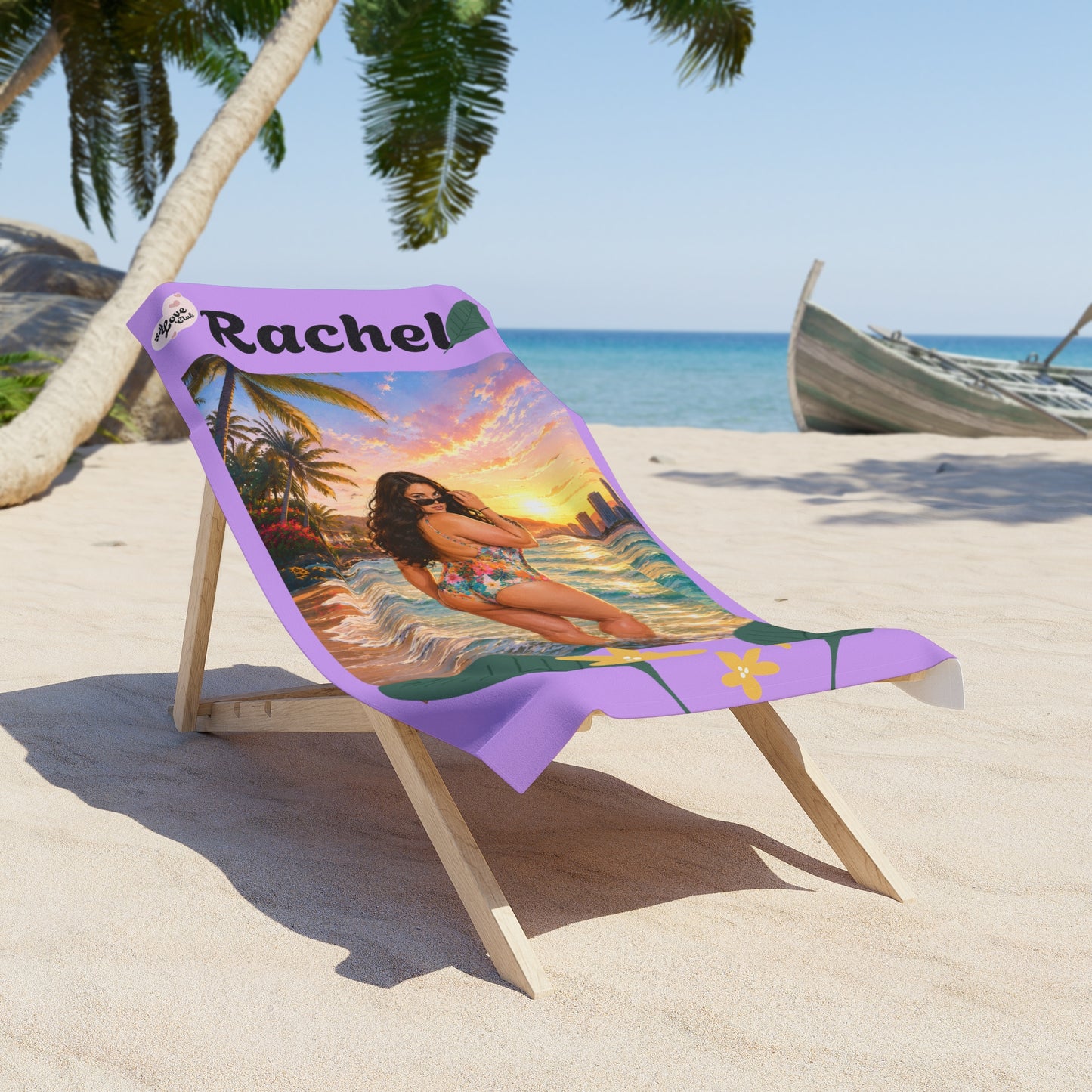 Personalized Beach Towel — That View is awesome