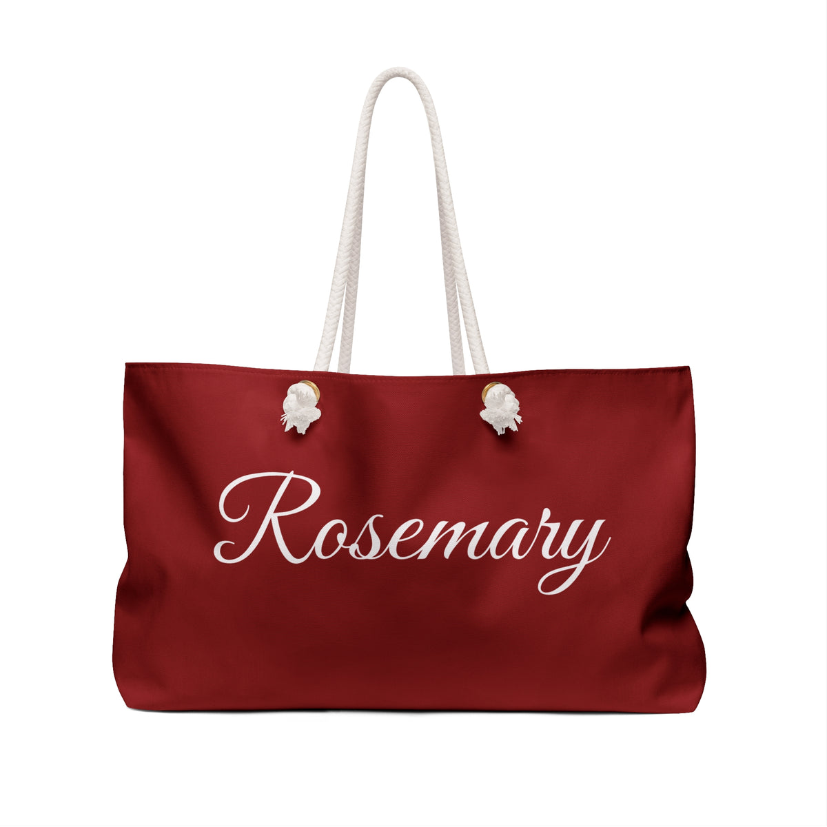 Personalized Oversized Weekender Tote Bag With Custom Name - You Personalize it!