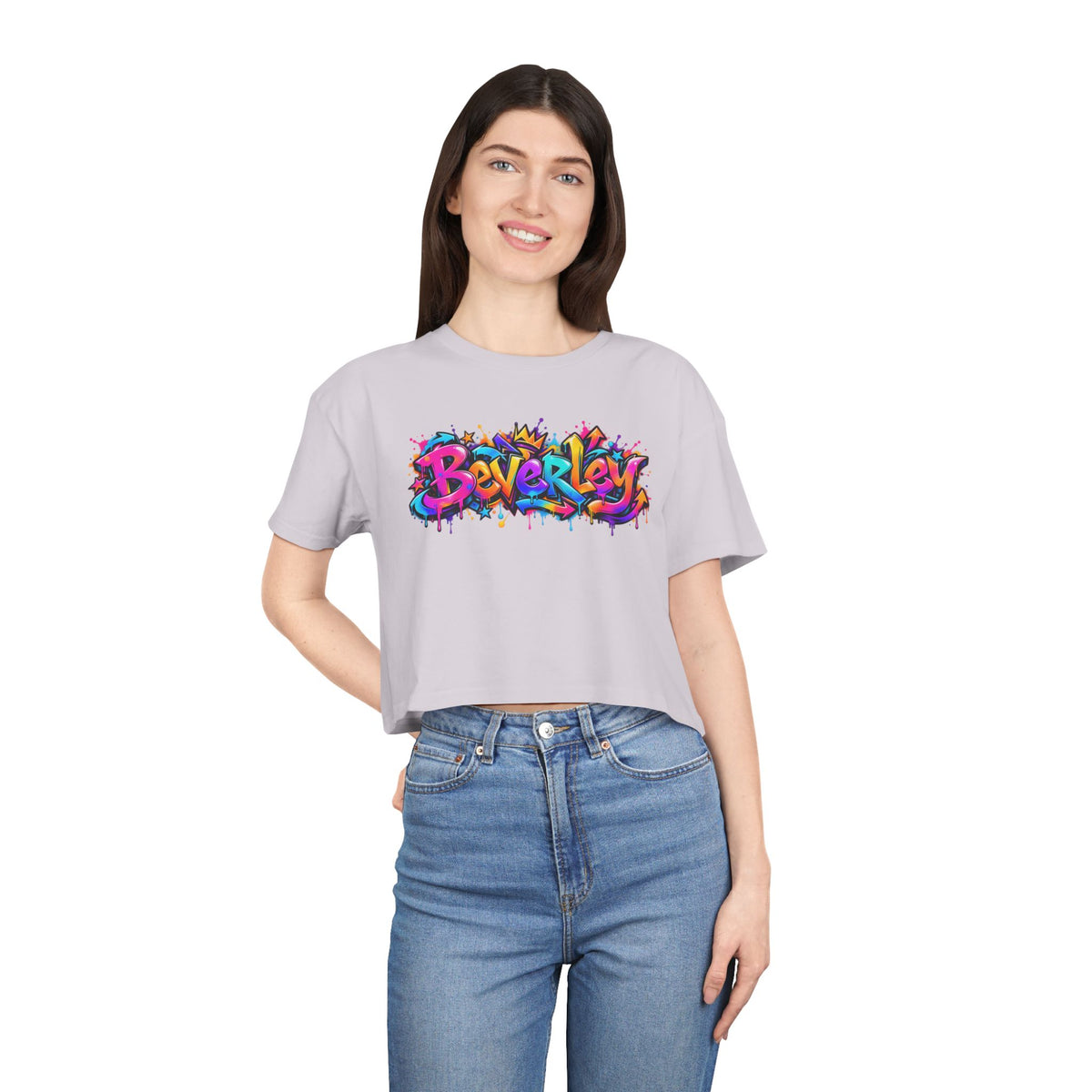 Graffiti Crop Tee