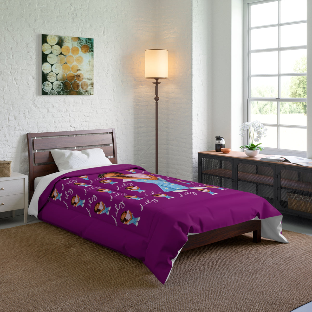 Copy of Personalized Children’s Comforter With Their Likeness and Name