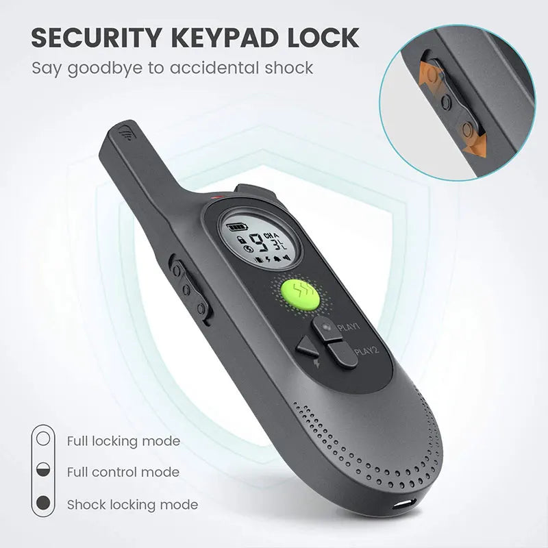 Dog Training Collar with Remote Voice Commands