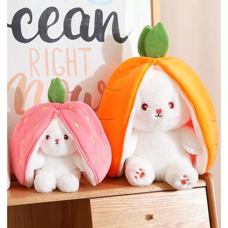 Cute Bunny Pillow Stuffed Toy – Unique Plush Gift for Kids