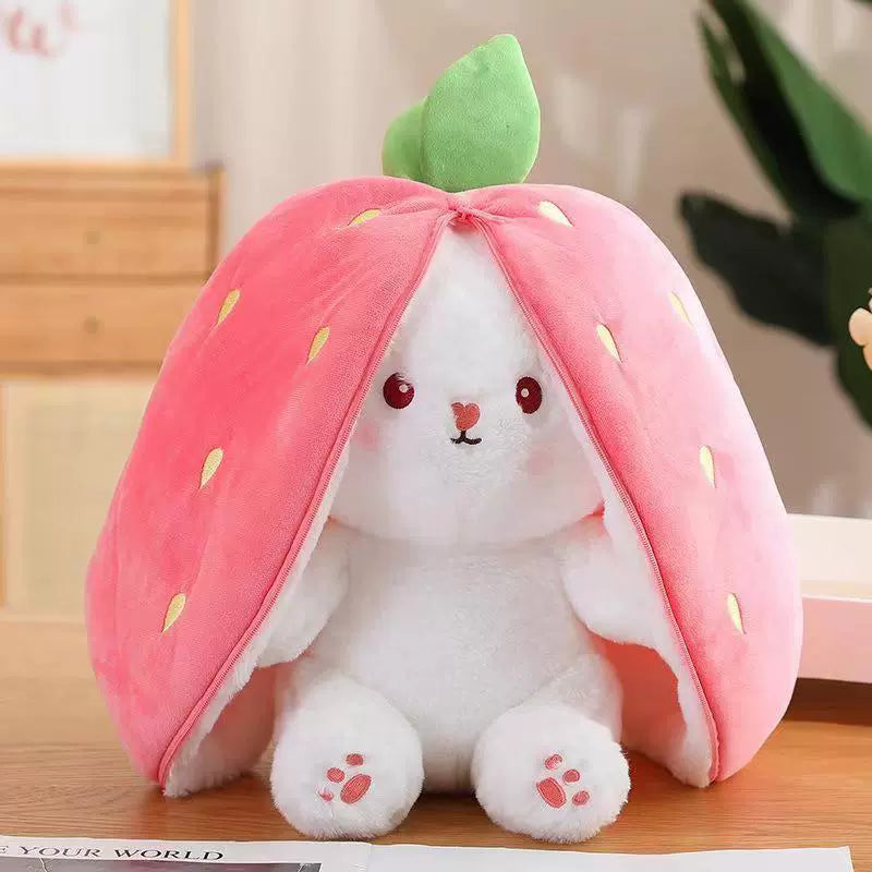 Cute Bunny Pillow Stuffed Toy – Unique Plush Gift for Kids