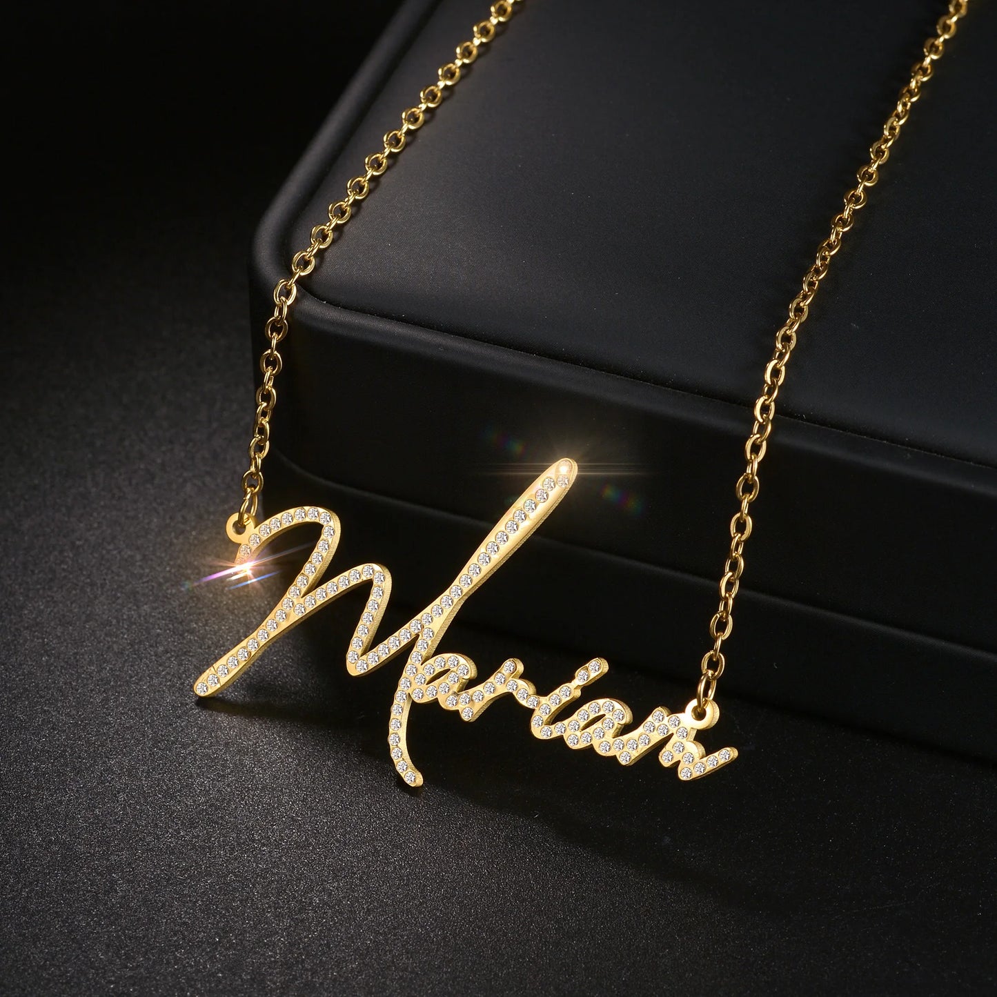 Atoztide Personalized Custom Name Necklace