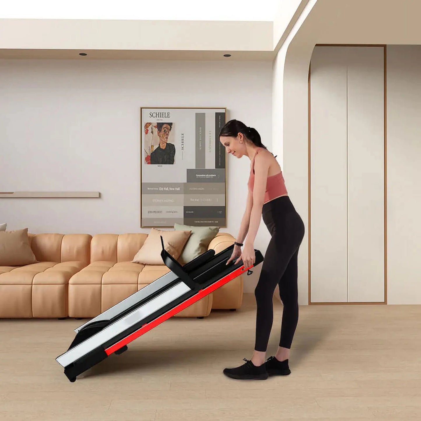 3.0HP Treadmills Electric APP Online Monitoring 7.5MPH Remote Control