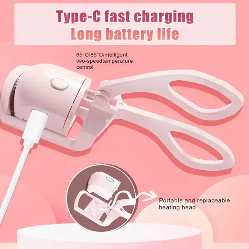 Electric Eyelash Curler USB Charging Model Fast Heating