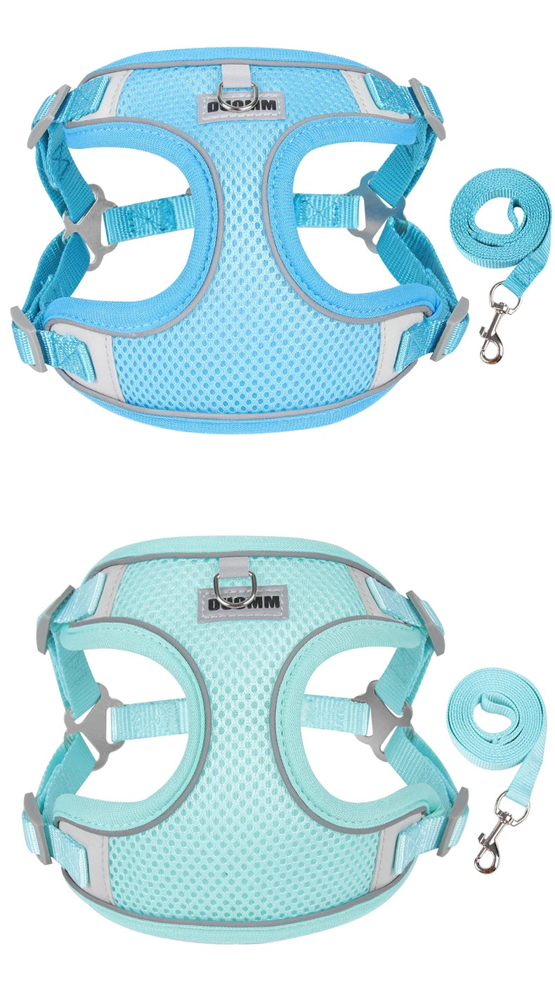 Dog Harness Leash Set for Small Medium Dog Cat