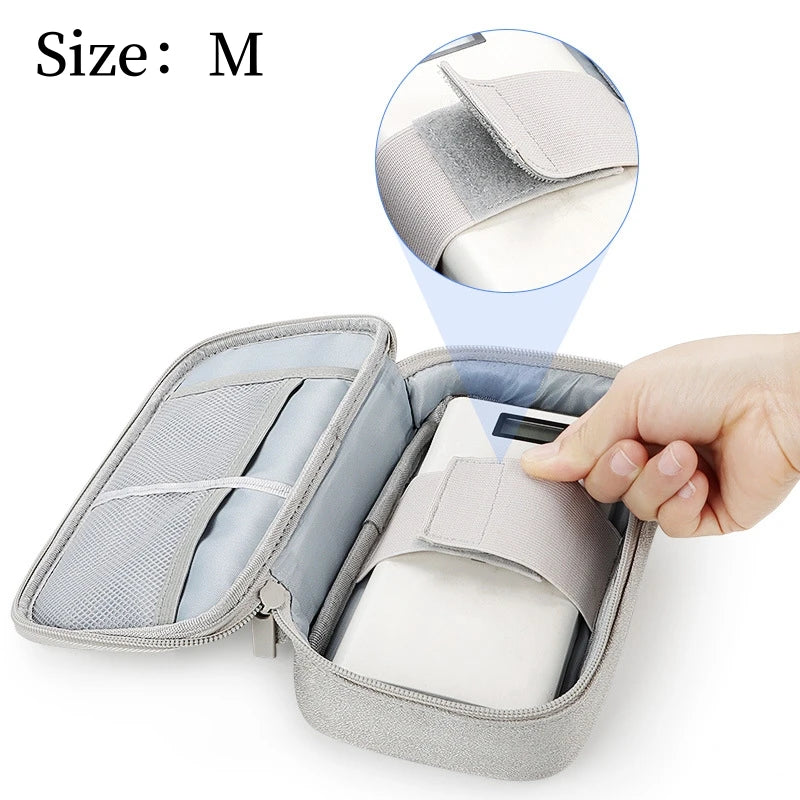 Large Size Travel Organizer Bag Cable Storage Organizers