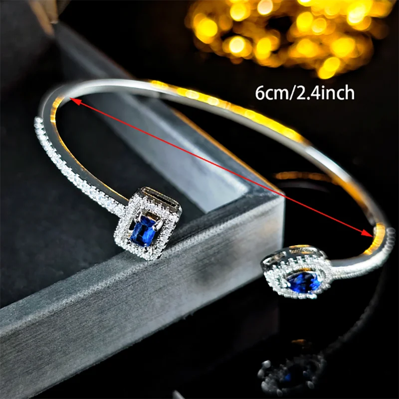 Trendy Snake Punk Pear Shape Silver Bracelet - Buy one get one free