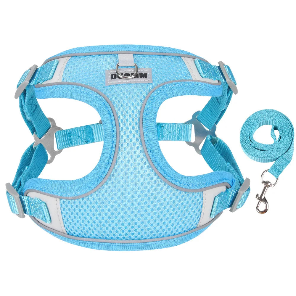Dog Harness Leash Set for Small Medium Dog Cat