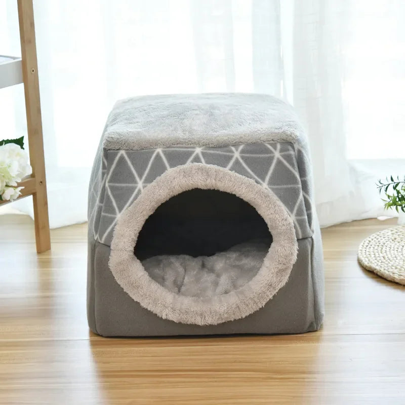 Closed Pet Sleeping House Small Dogs Cat