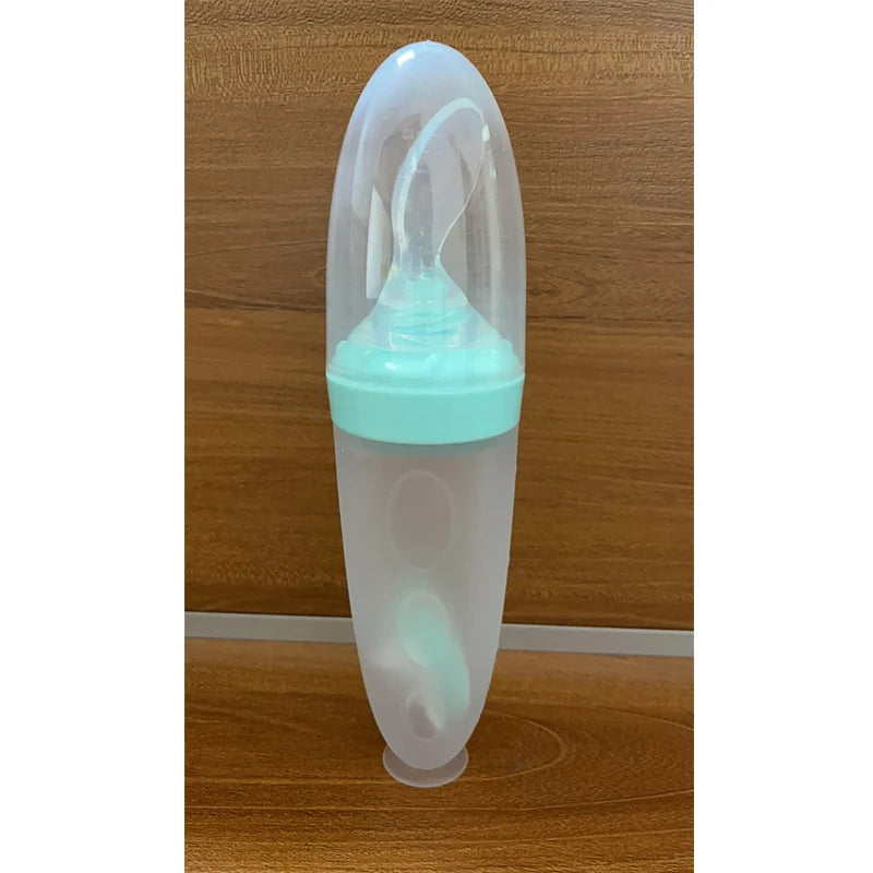 Depressible Silicone Bottle Feeding Safe for Baby - Buy one Get one Free π₯