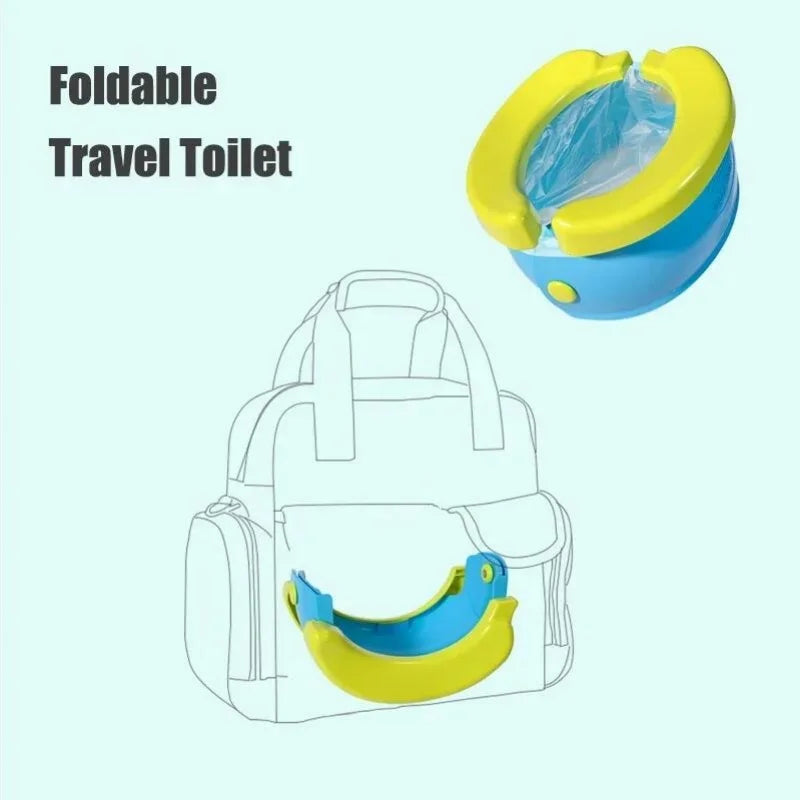 Folding Travel Baby Toilet Pot Squatty Potty - Buy One Get One Free π₯