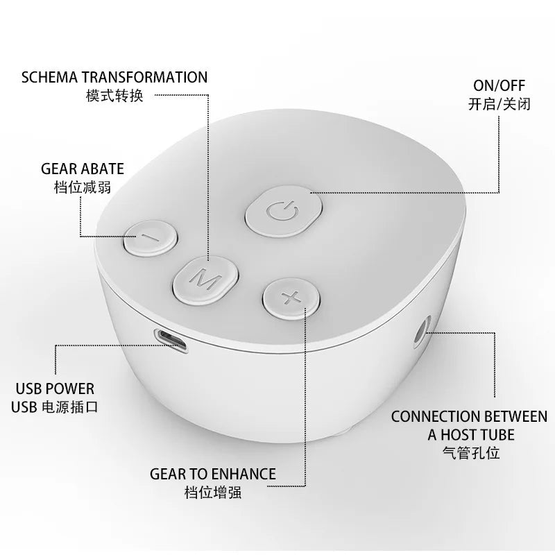 Wearable Bilateral Household Portable Electric Hands Free Intelligent Electric Drive Small Baby Bottle Breast Pump