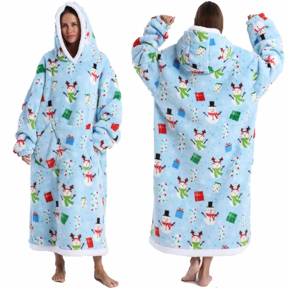 Christmas robe Pajamas for Adults