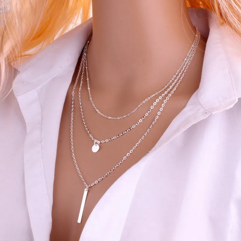 Layered Chain Necklace