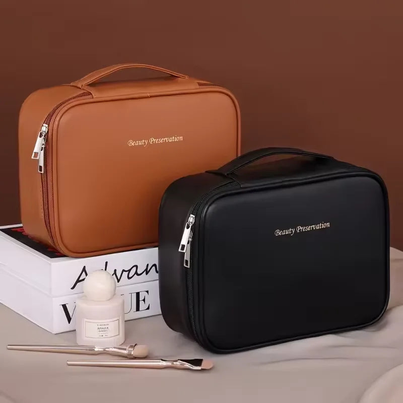 Double Layer Large Capacity Luxury Cosmetics Organizer - Buy One Get Free 🔥