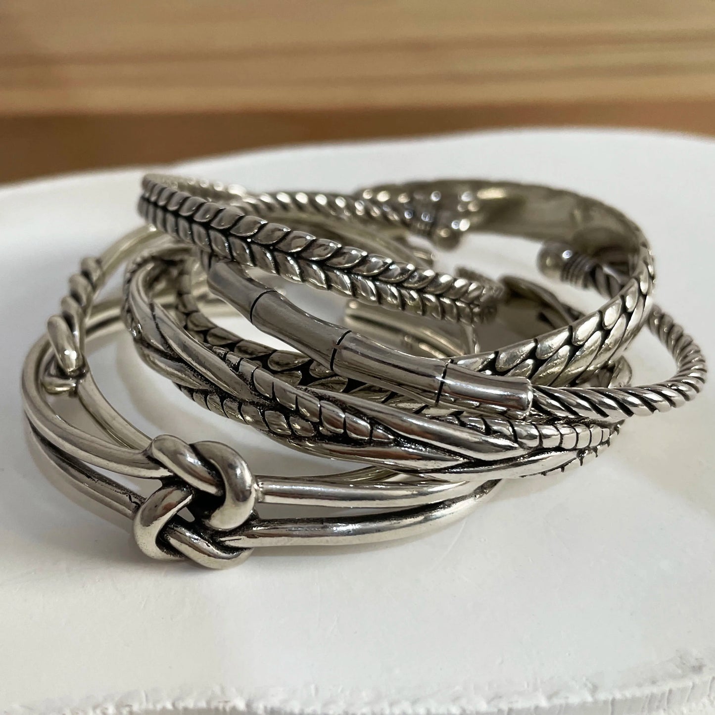925 Sterling Silver Bracelets for Women Vintage - Buy One Get Off 🔥