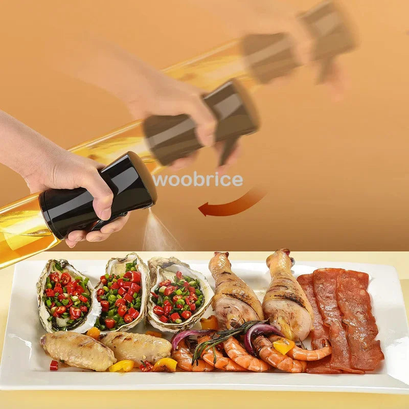 Oil Spray for Kitchen Oil Nebulizer Dispenser Spray Oil Sprayer Airfryer