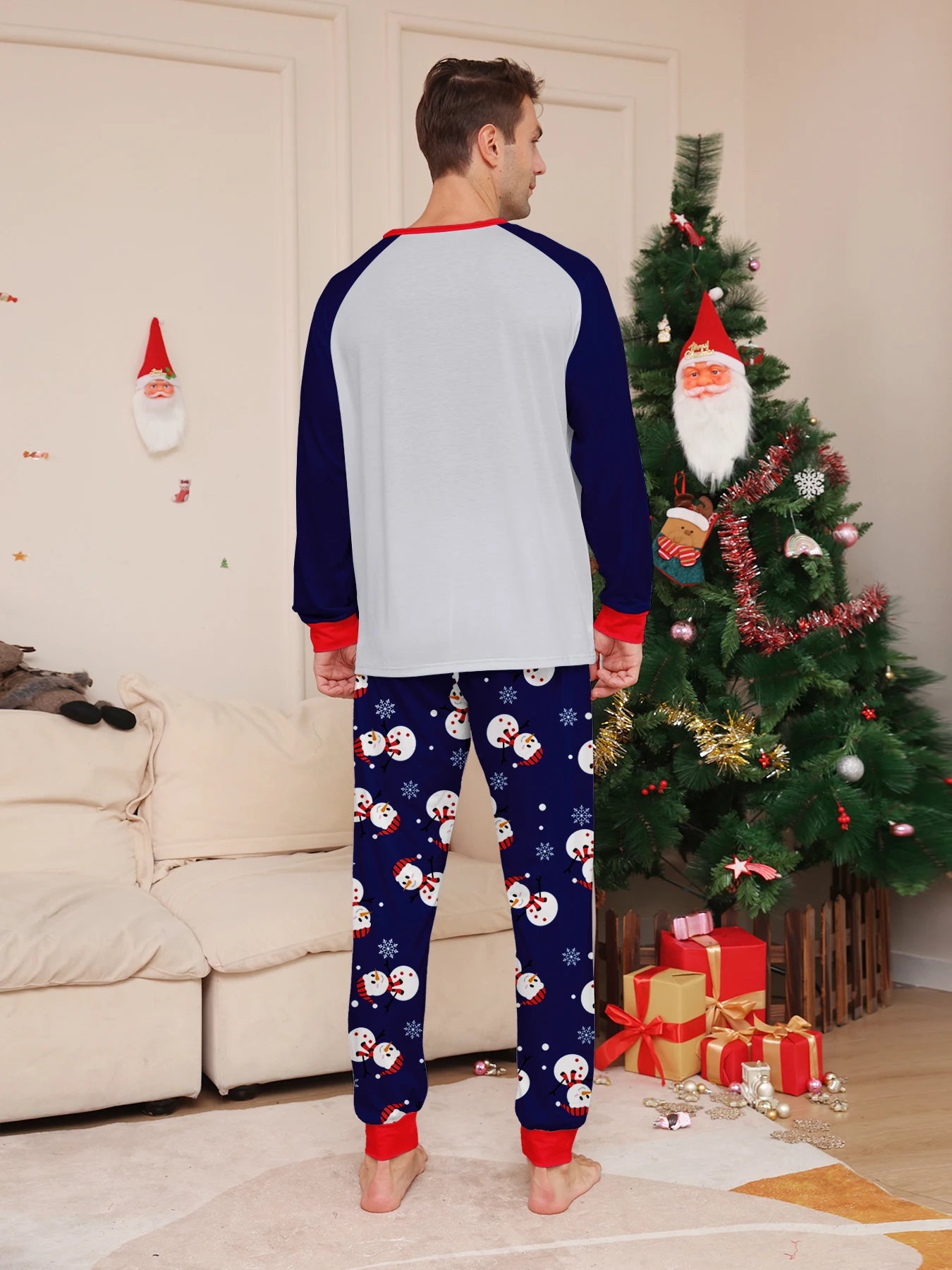 Christmas Couple Pajamas Set