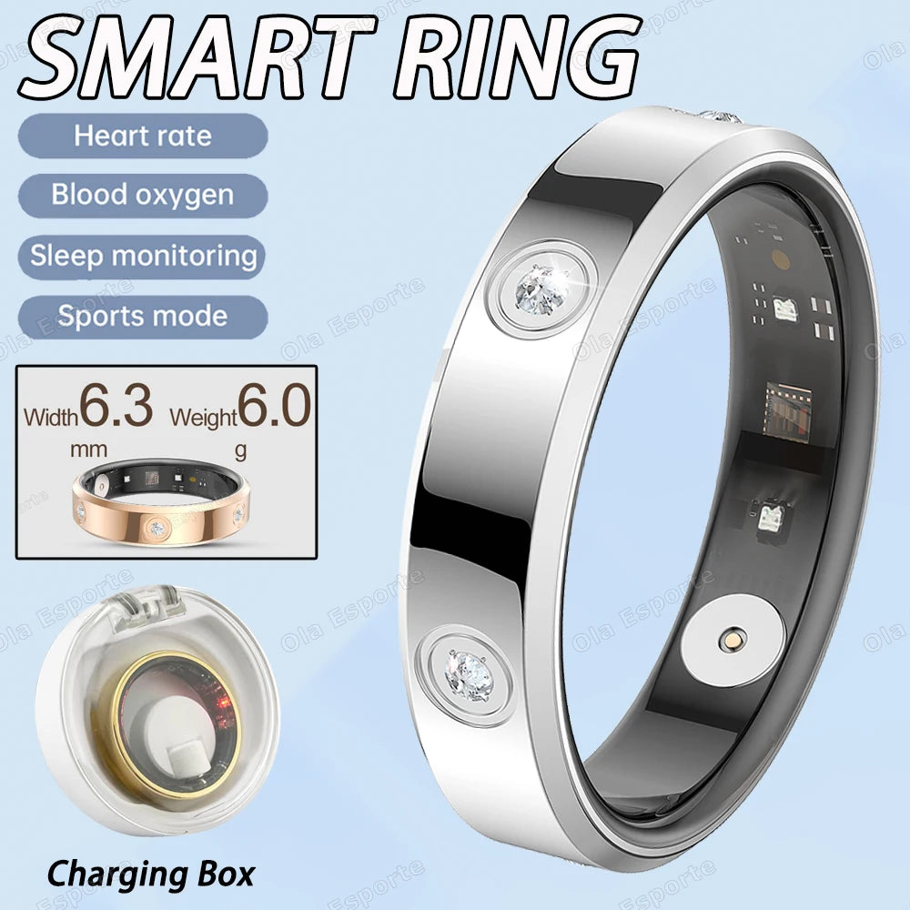 2025 Smart Ring Women Men Super narrow 6.3mm