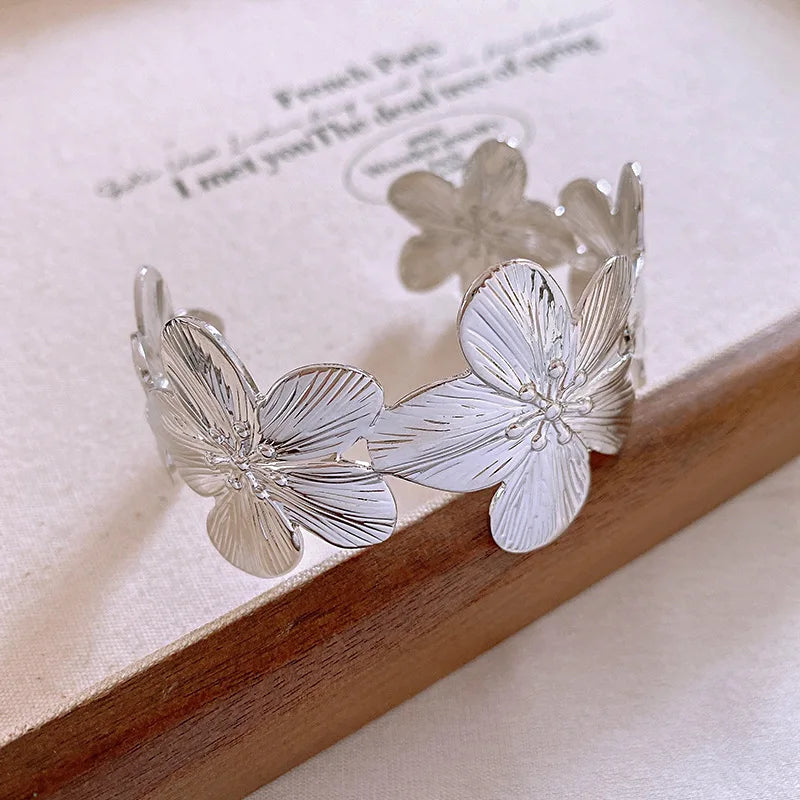 Flower Opening Bangles for Women