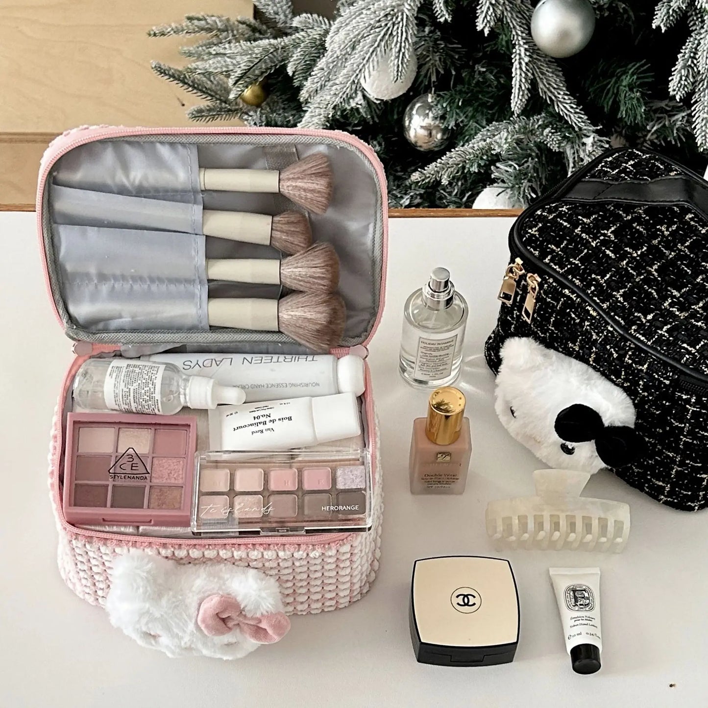 Cute Girls First Makeup Bag Portable Large Capacity Storage Bag - BOGO 🔥