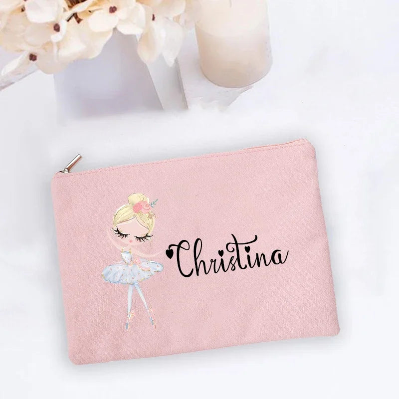 Young Ladies/Girls Customized Makeup/ Storage Bag /Travel Wallet - Buy One Get 2 Free π₯