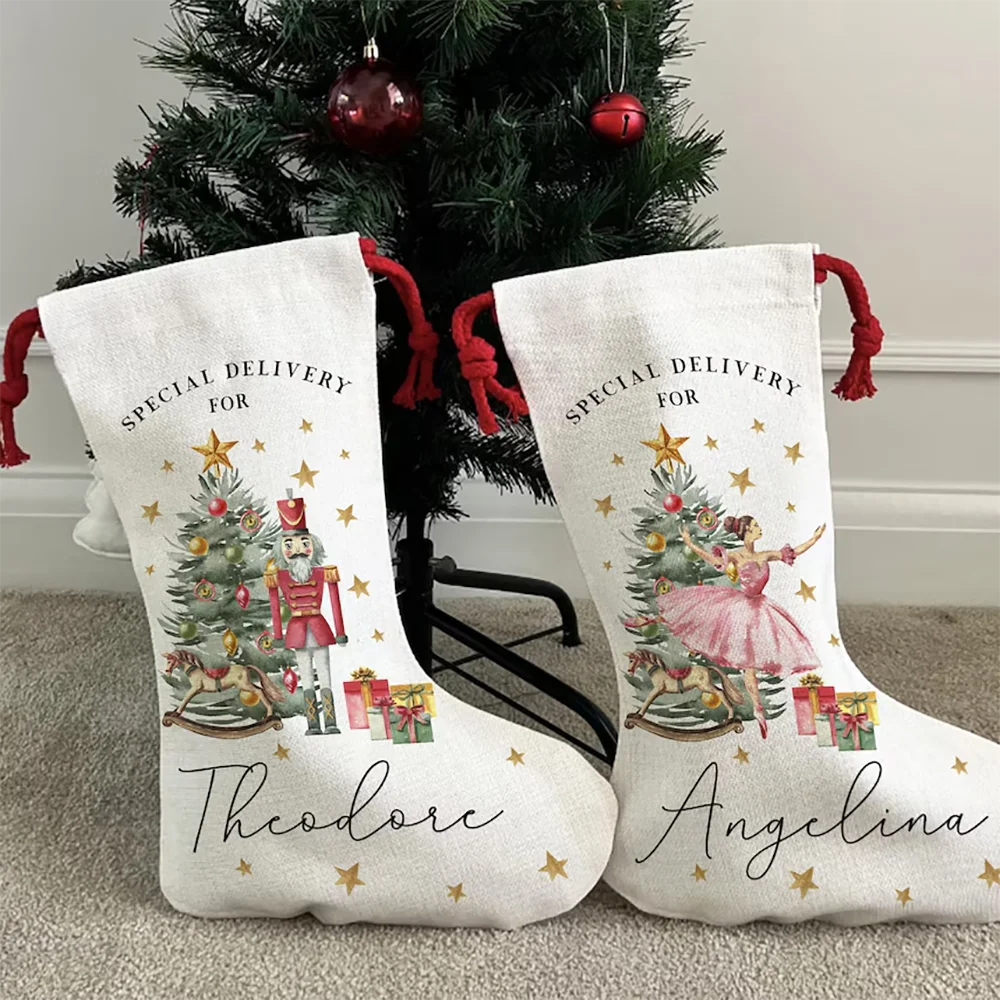 personalized Large Santa Sack Bag Christmas Gift Bag - Buy One Get One Free 🔥