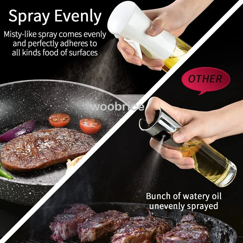 Oil Spray for Kitchen Oil Nebulizer Dispenser Spray Oil Sprayer Airfryer