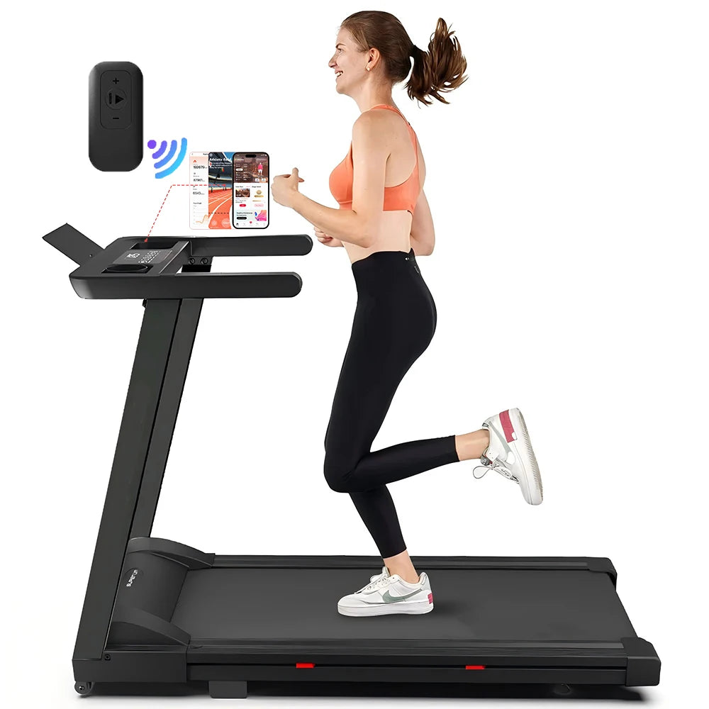 3.0HP Treadmills Electric APP Online Monitoring 7.5MPH Remote Control