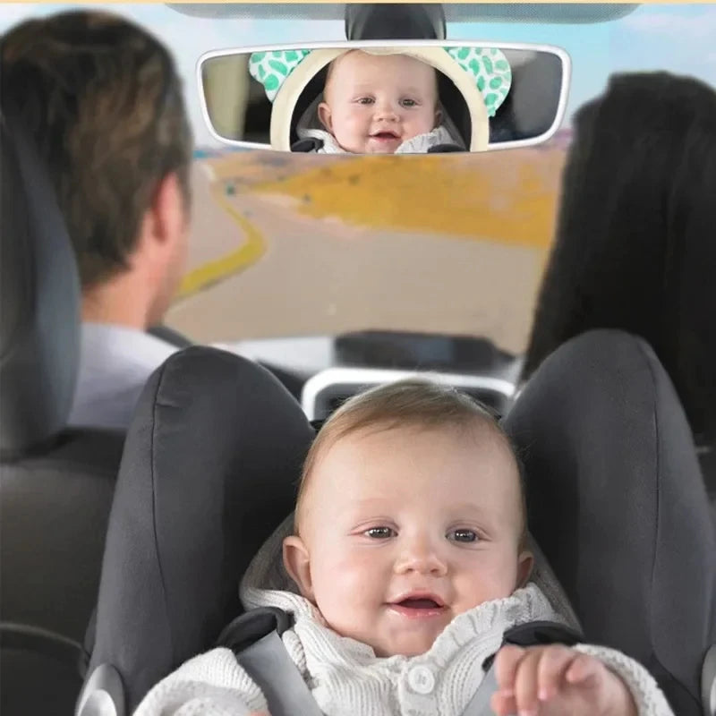 Baby Rear Facing Car Seat Mirror Shatterproof Car Kids Monitor