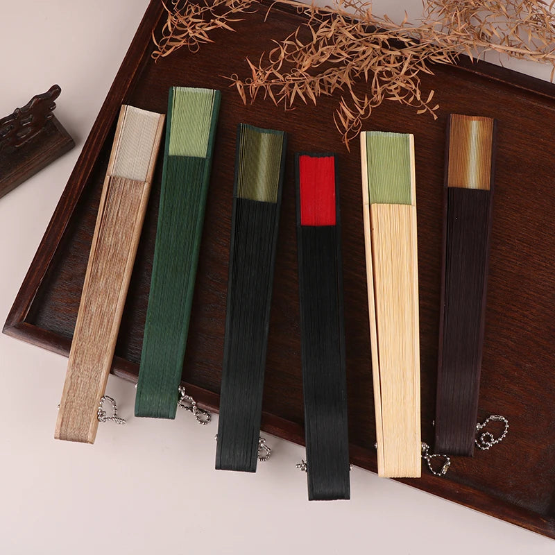 Party Chinese Bamboo Fan Vintage Hollow Antiquity Folding Fans