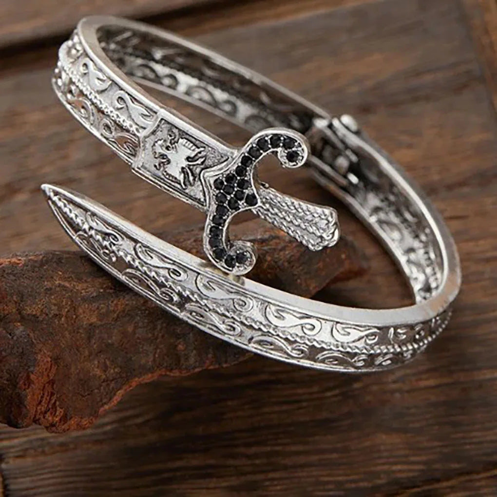 Retro Classic Creative Sword Shaped Bracelets Unisex