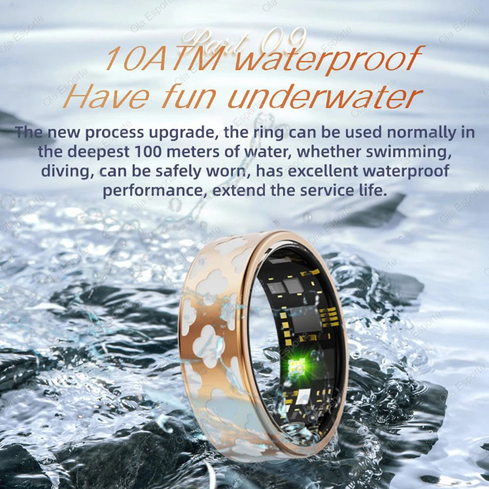 Waterproof For Health Smart Ring Men Women Gesture Control - BOGO 🔥