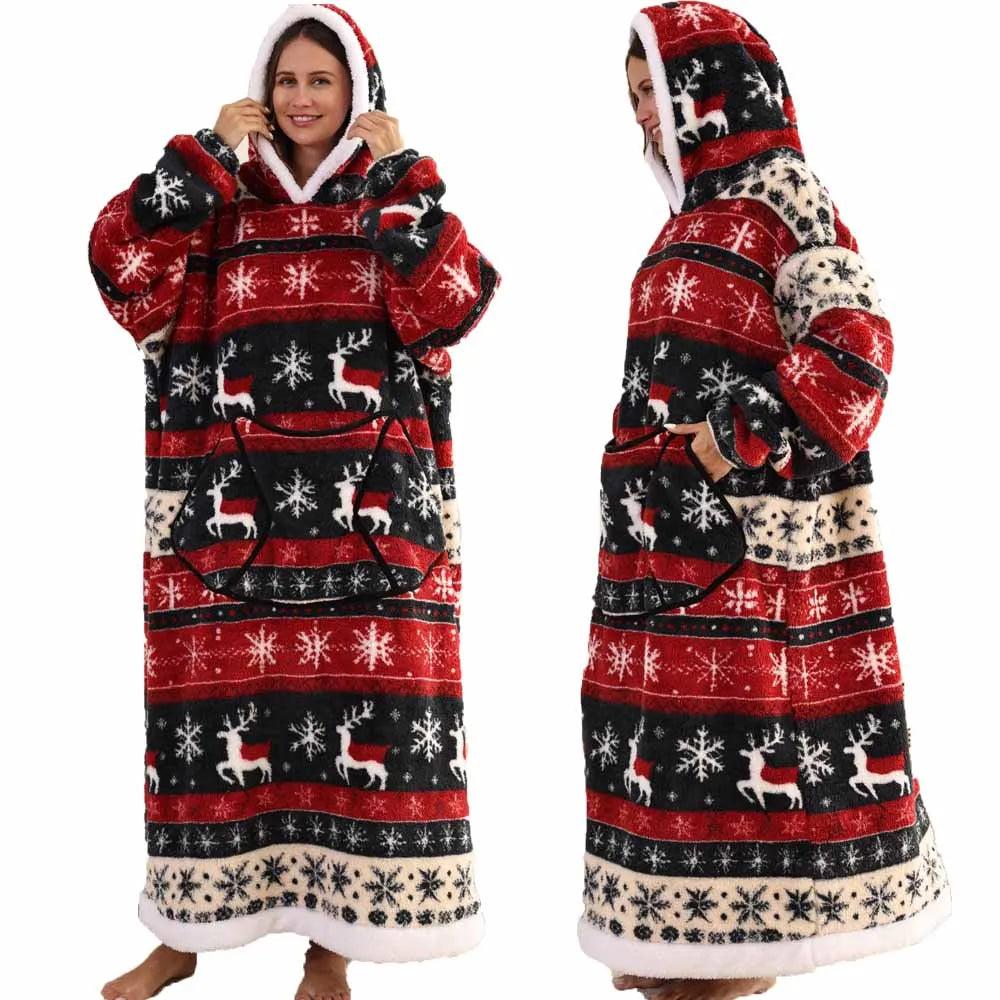 Christmas robe Pajamas for Adults