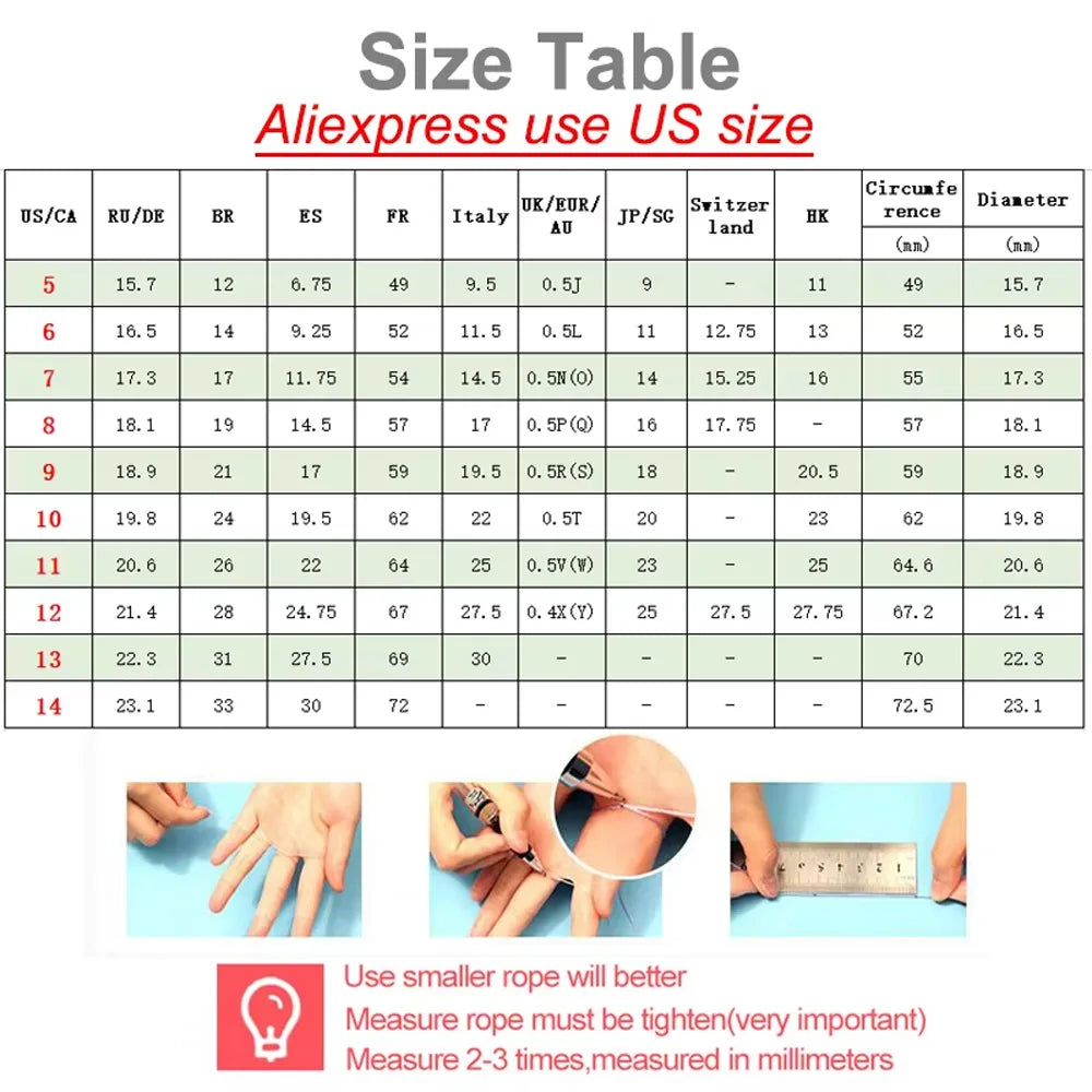 Chic 6Pcs Interlocked Stacking Rings for Women