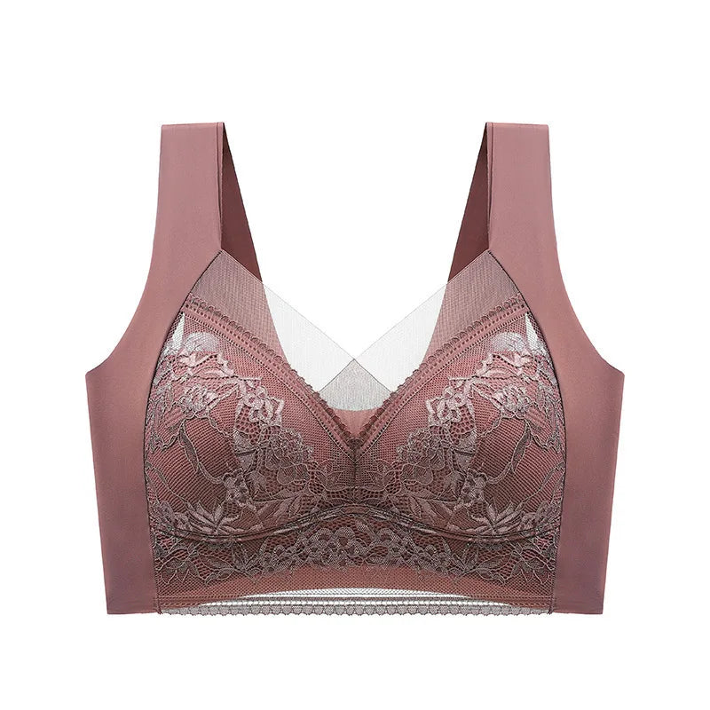 Large size lace underwear for women with big breasts