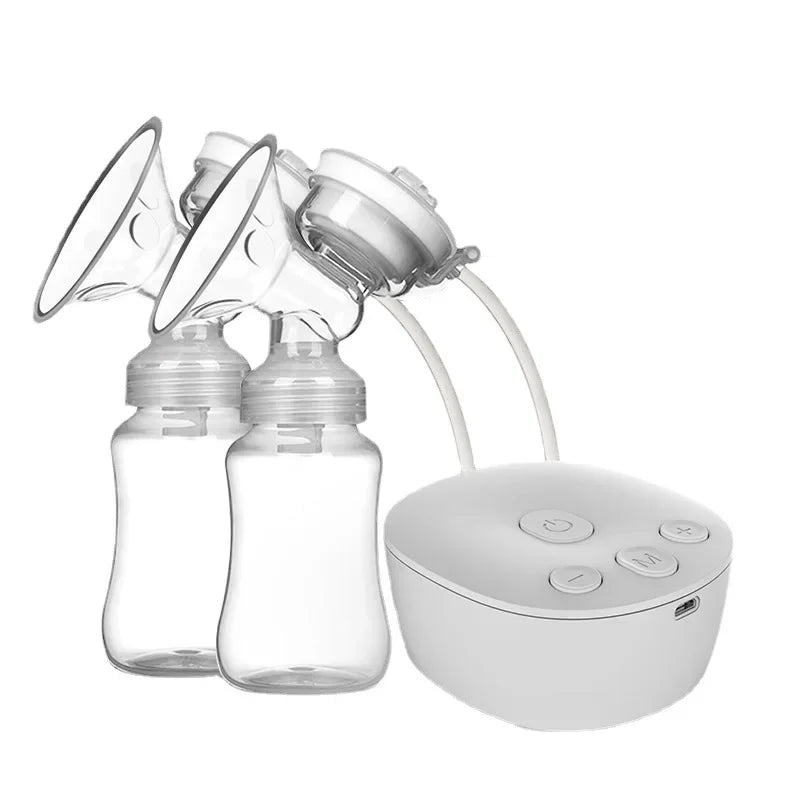 Wearable Bilateral Household Portable Electric Hands Free Intelligent Electric Drive Small Baby Bottle Breast Pump