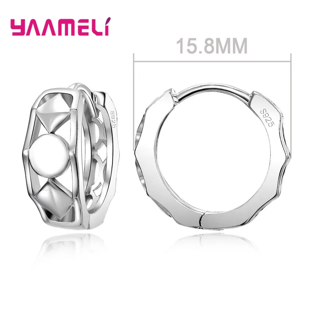 Pure 925 Sterling Silver Jewelry Earrings Gift Girls Women - Buy One Get one Free π₯