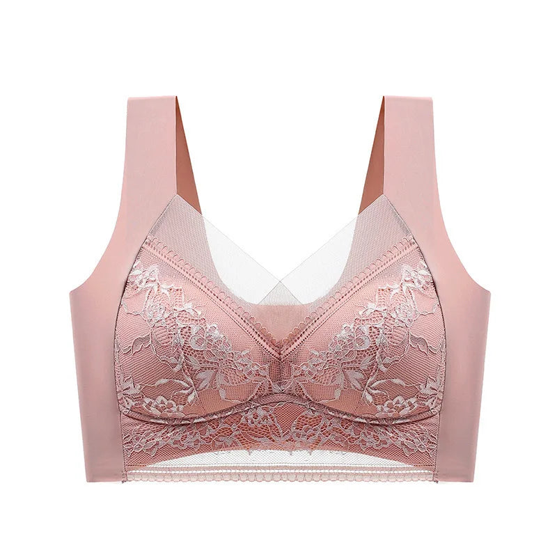 Large size lace underwear for women with big breasts