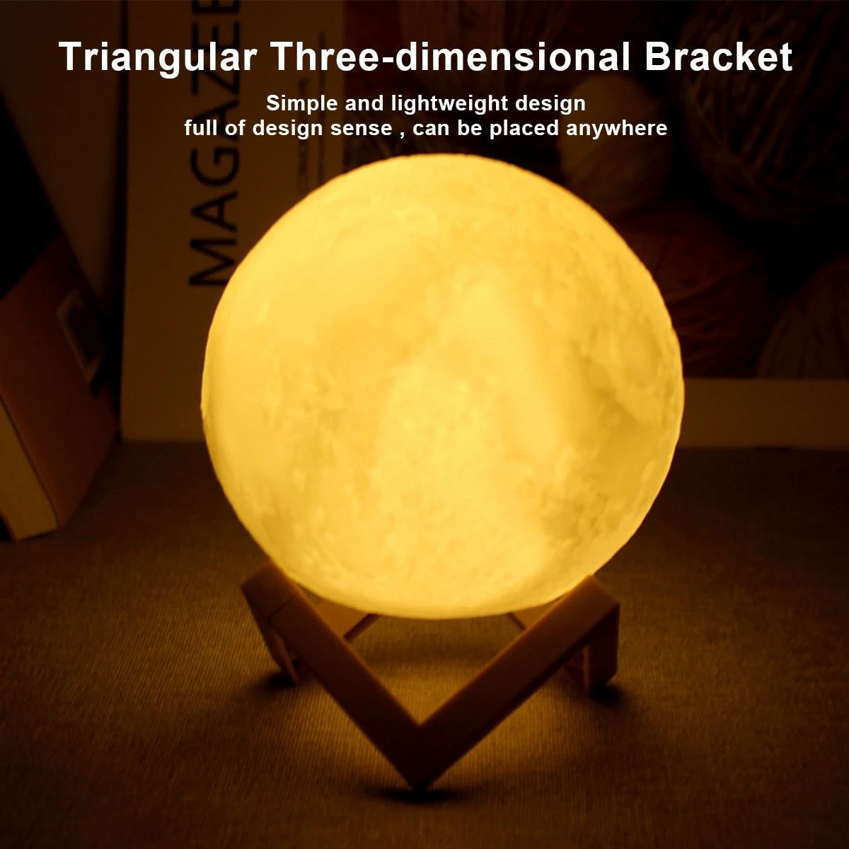 Moon Lamp For Bedroom Decor Night Lights Kids Gift Moon Lamp
