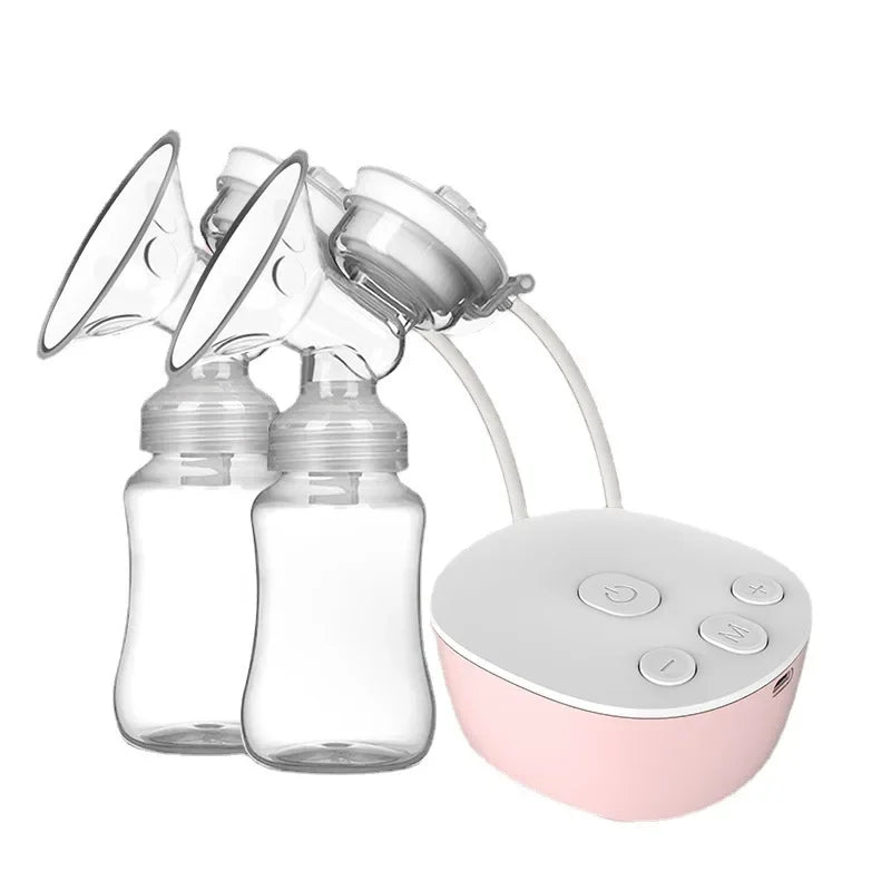 Wearable Bilateral Household Portable Electric Hands Free Intelligent Electric Drive Small Baby Bottle Breast Pump