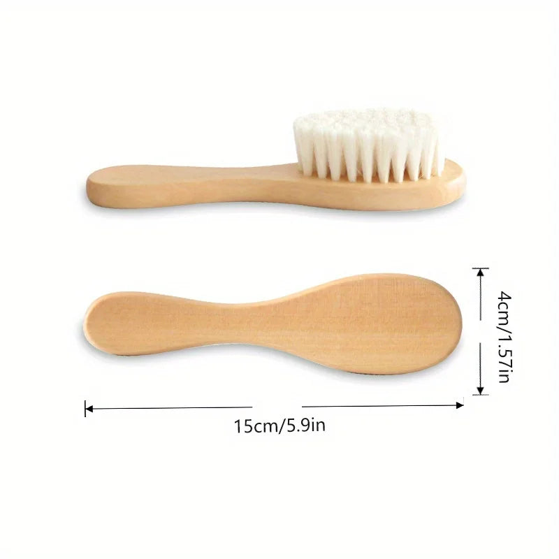 1 Personalized Baby Hairbrush Shower Gift Custom Engraved - Buy One Get One ๐ฅ