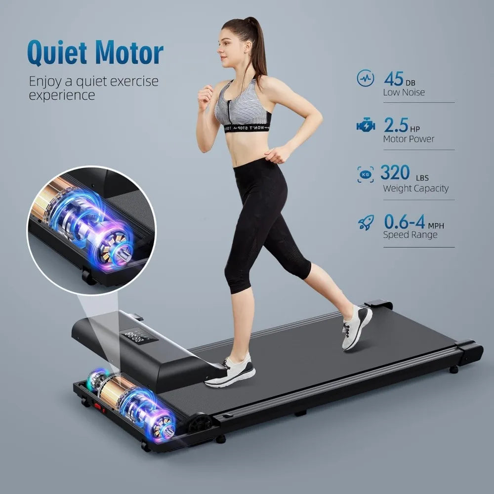 Under Desk Treadmill 2 in 1 Treadmills