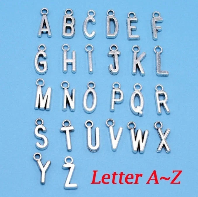 Stainless Steel Letter Keychain, To My Love Alphabet Keychain