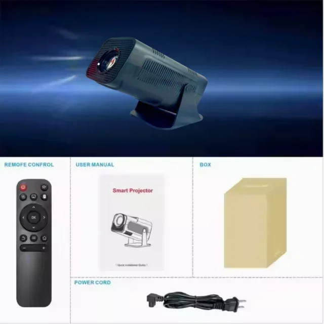HY320 MAX 400ANSI Home Projector Immersive Cinema