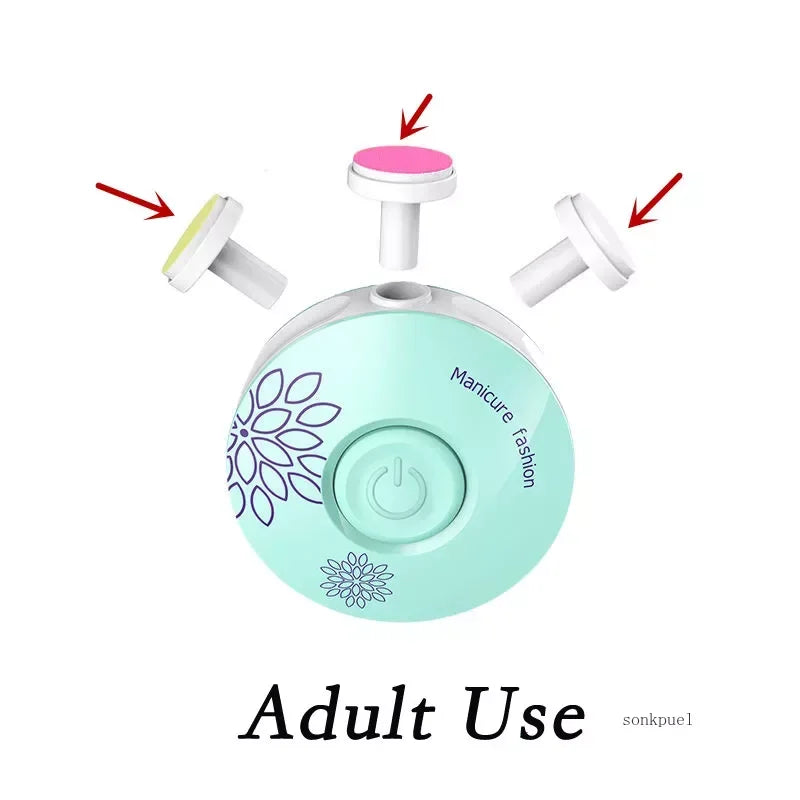 Baby Nail Care Trimmer Electric Kids Nail Pedicure - Buy One Get One Free 🔥