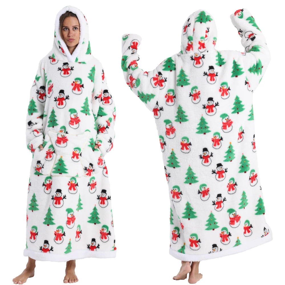 Christmas robe Pajamas for Adults