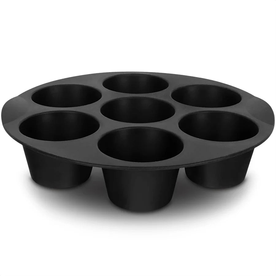 7 Cups Airfryer Silicone Muffin Pan Cupcake Mold for 3.5 to 5.8